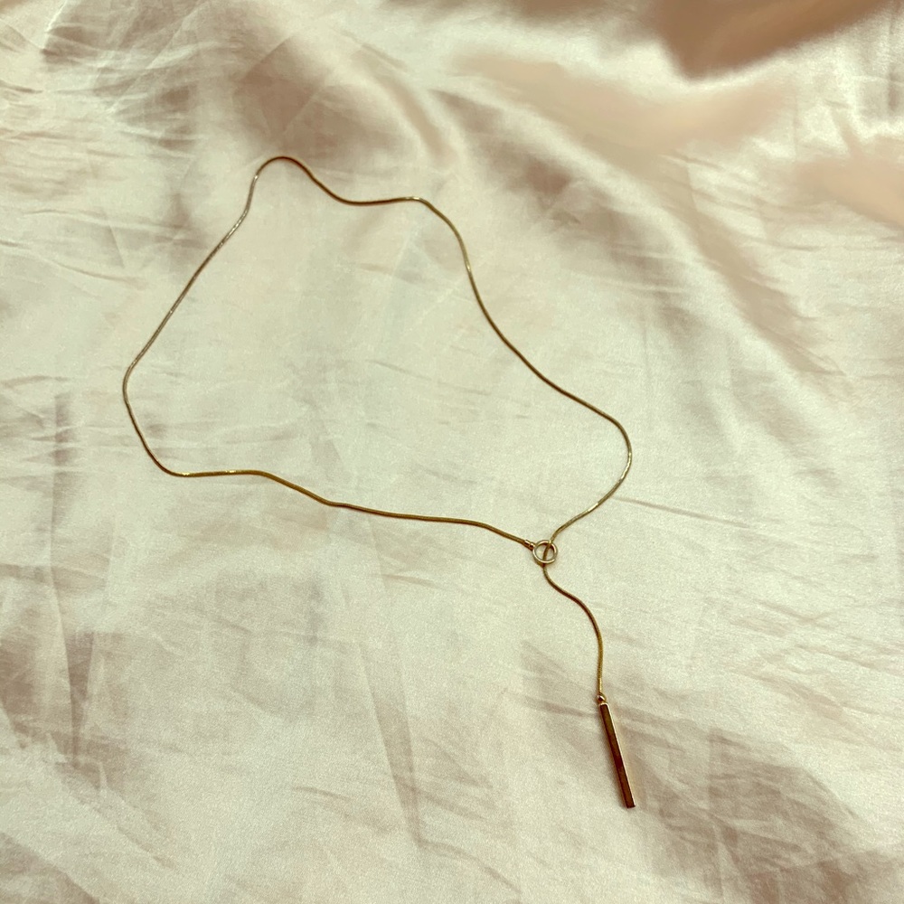 Gold necklace